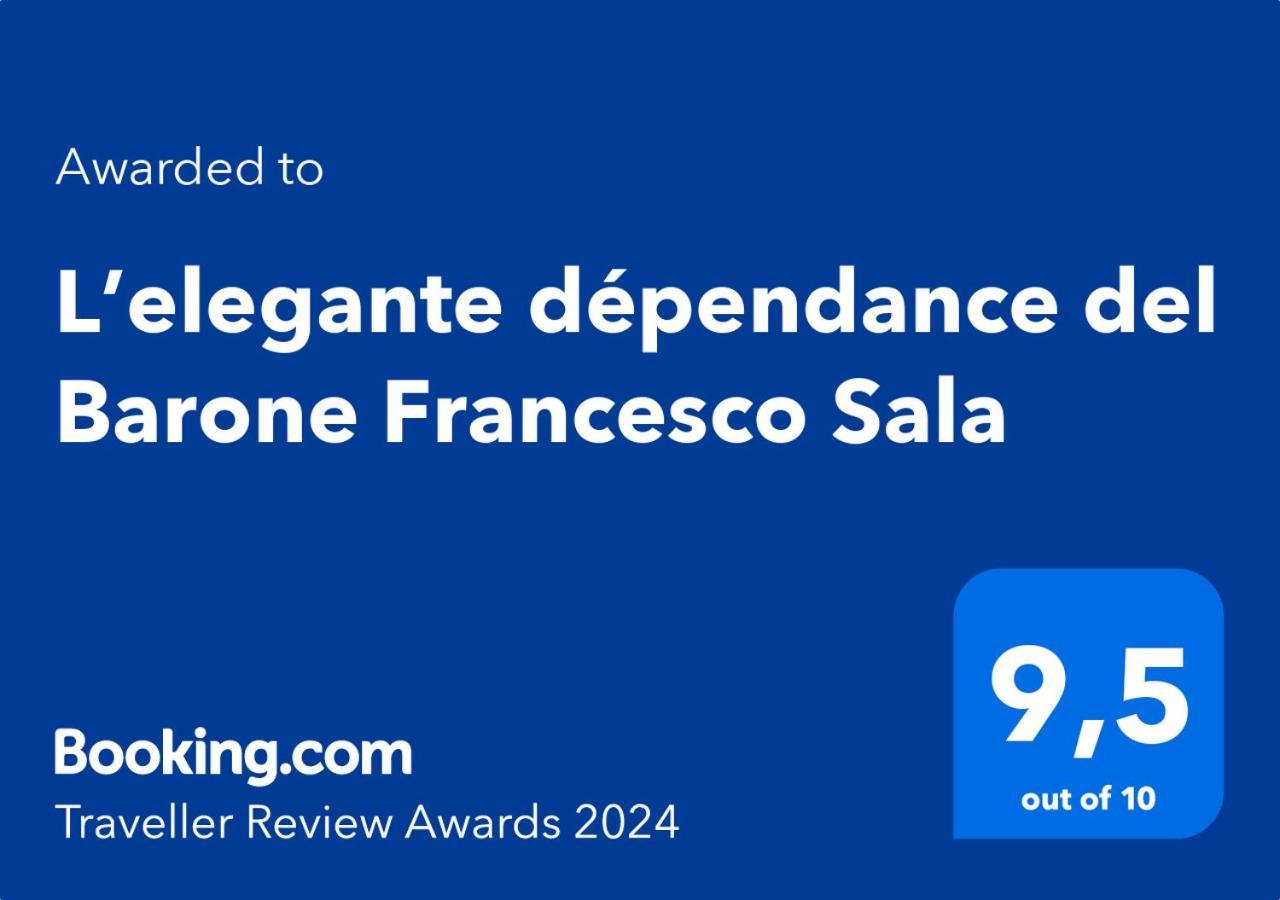 L'Elegante Dependance Del Barone Francesco Sala Apartment Agrigento Exterior photo